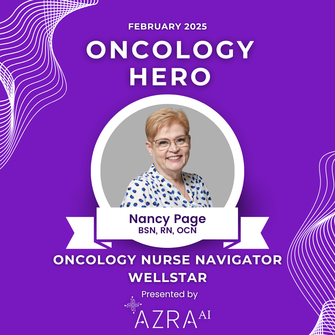 Oncology Hero of February 2025: Nancy Page of Wellstar Health System